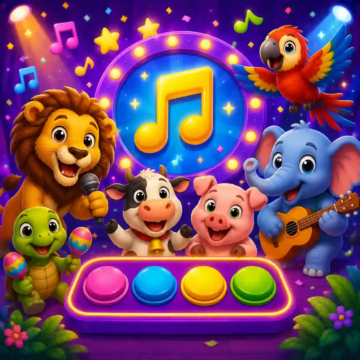 Adivinhe a Música de Animais para Crianças