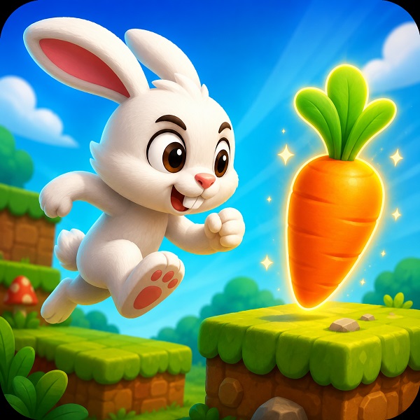 Caça às Cenouras do Coelhinho Jogo Online Grátis