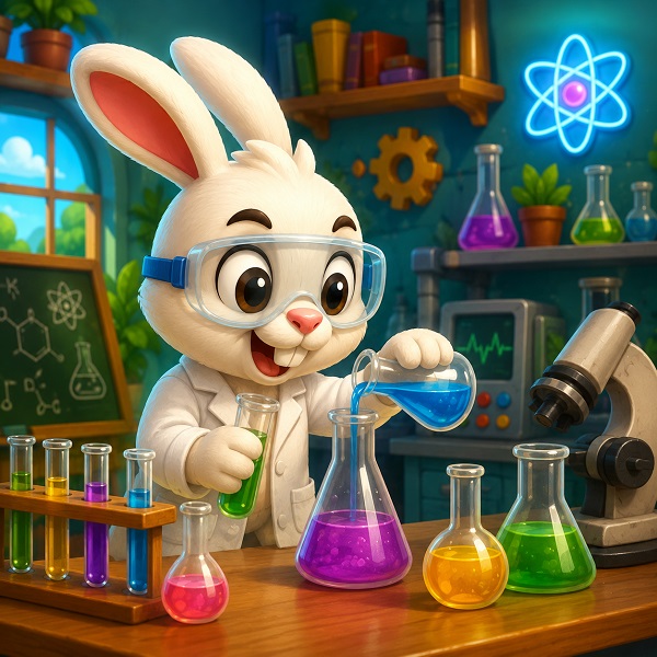 Coelho Cientista Jogo Online Grátis