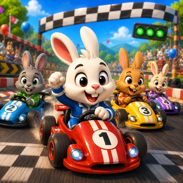 Corrida do Coelho Online – Jogo de Corrida Grátis
