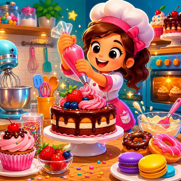 Cozinha Confeitaria Online – Jogo de Fazer Doces Grátis