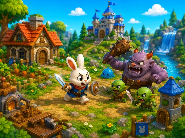 Jogo do Coelho: Mundo Aberto Cheio de Desafios!