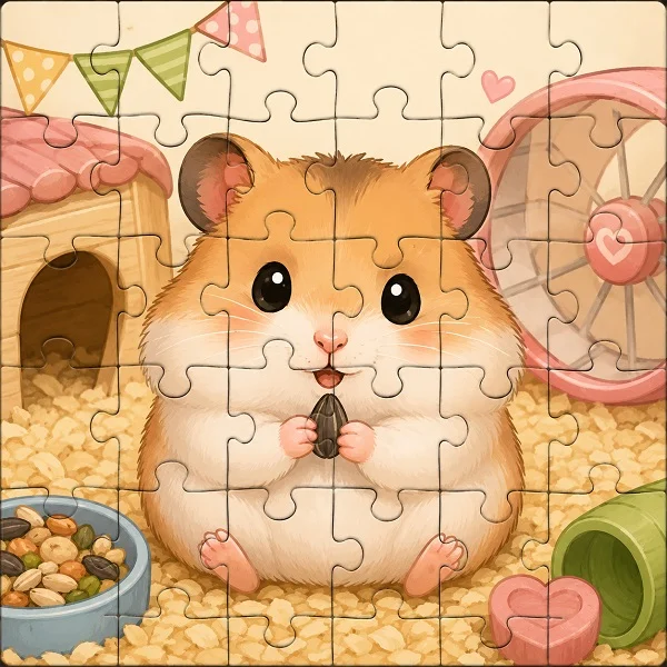 Quebra-Cabeça do Hamster Online
