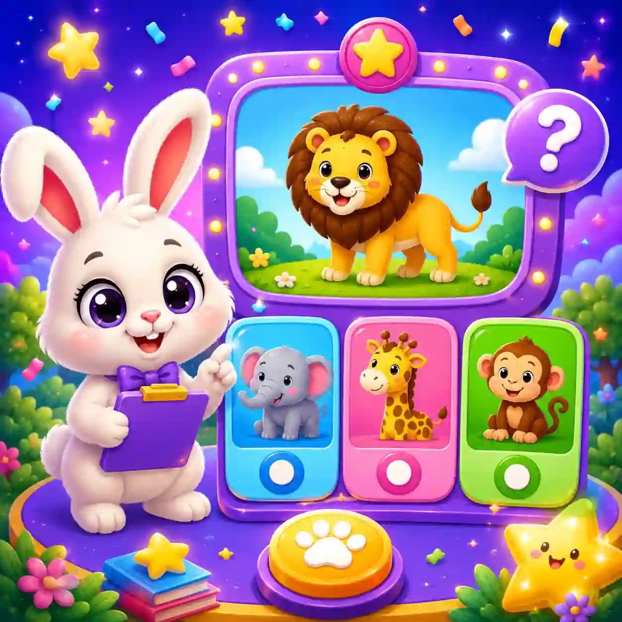 Quiz de Animais para Crianças