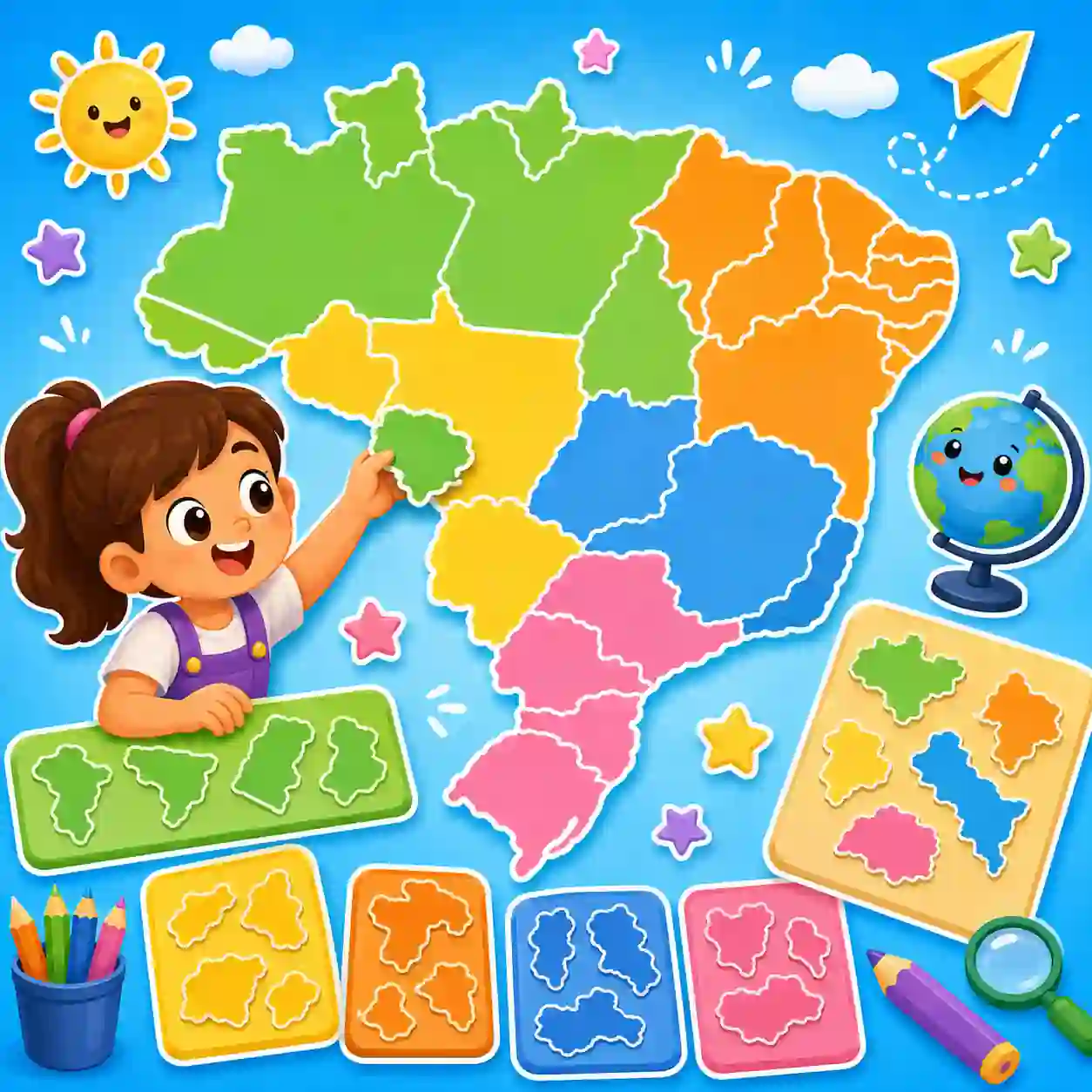 Classifique os Estados por Região – Jogo Educativo Online