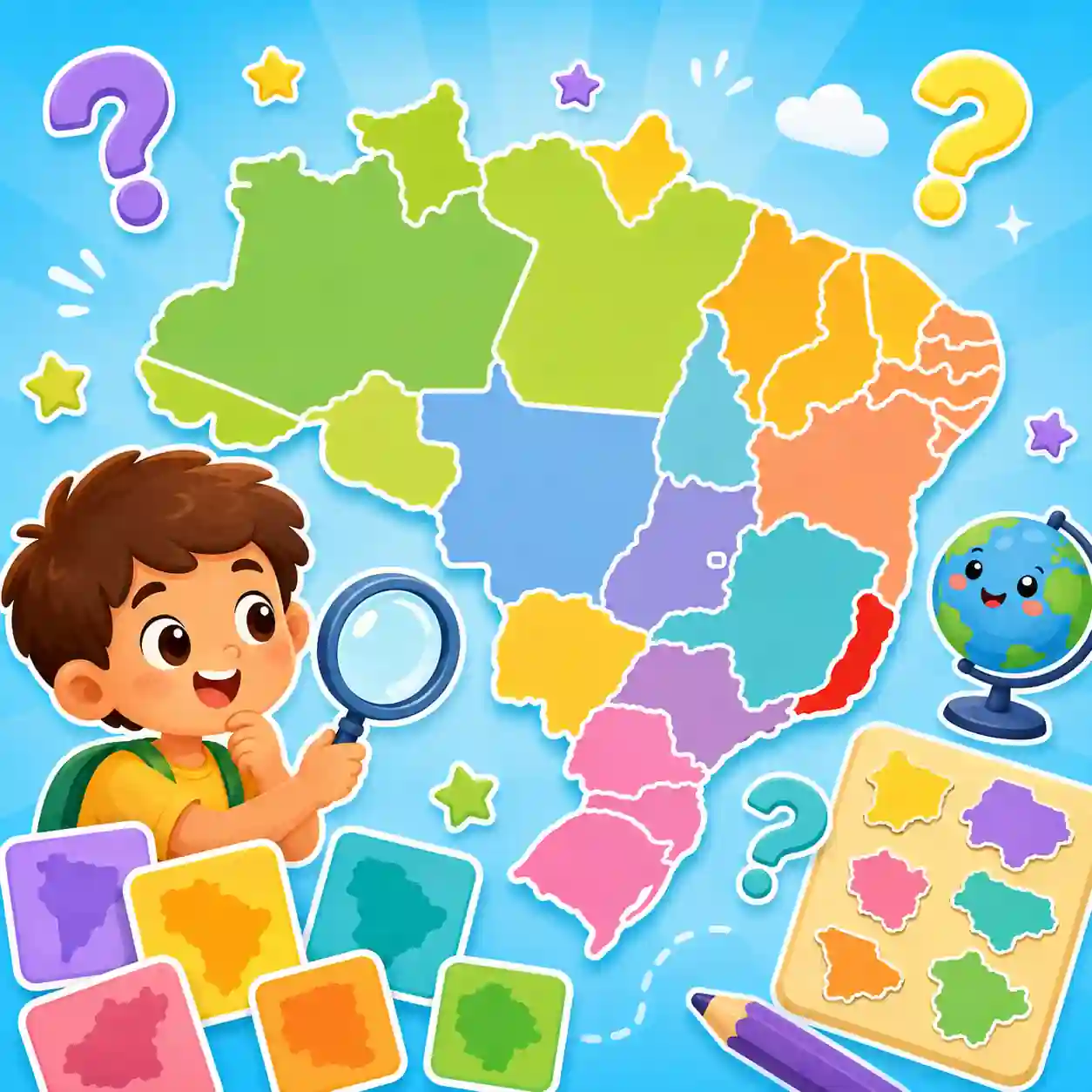 Descubra os Estados Pelas Siglas – Jogo Educativo Online