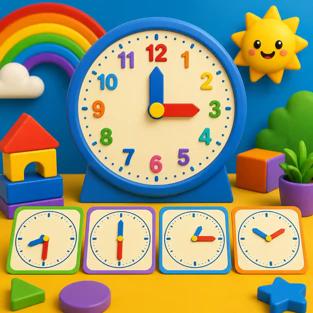 Encontre a Hora Certa – Jogo Para Aprender as Horas