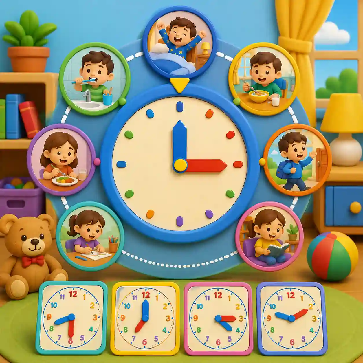 Horários da Rotina Infantil: Escolha a Hora Certa