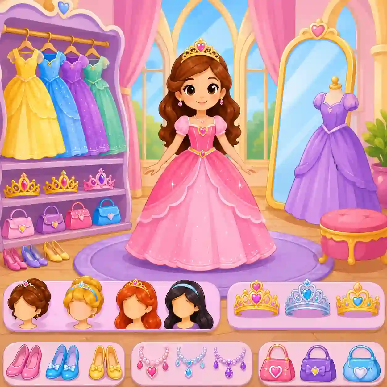 Jogo Vestir Princesas Online Kids