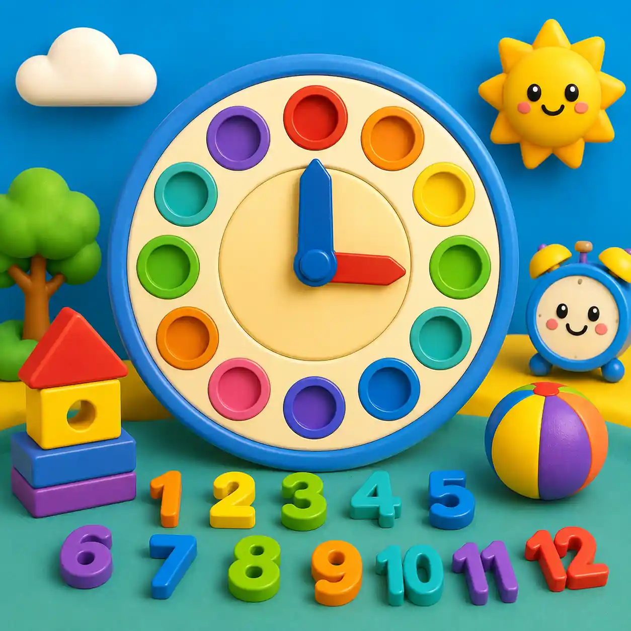 Monte a Hora Correta – Jogo Educativo para Aprender as Horas
