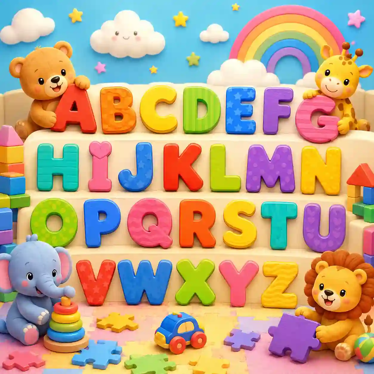 Ordene o Alfabeto Online Kids