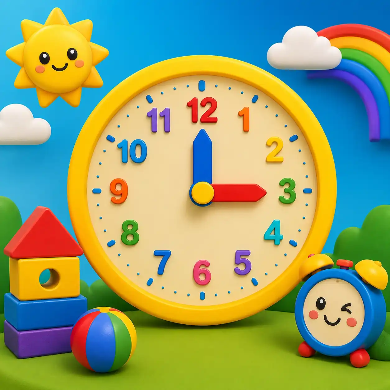 Que Horas São? Jogo Educativo Para Aprender as Horas